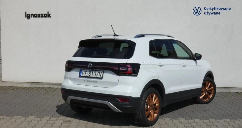 Volkswagen T-Cross cena 94900 przebieg: 16671, rok produkcji 2022 z Jutrosin małe 704